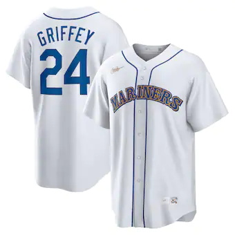 mens nike ken griffey jr white seattle mariners home cooper